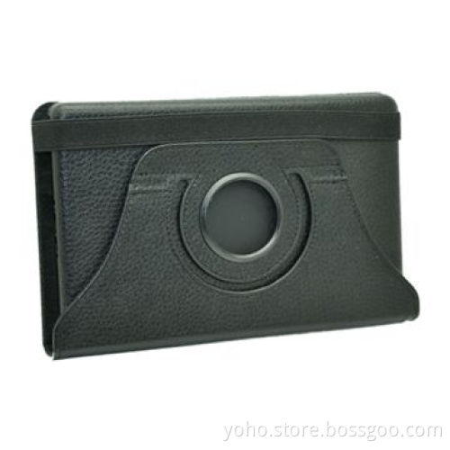 360 Degrees Rotating Leather Case for Amazon Kindle Fire with Stand for Any Angles
